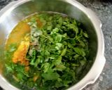 A picture of step 3 of Bathua Dal Tadka.