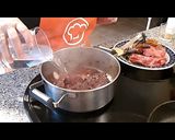 Foto del paso 11 de la receta: Carrilleras de Cerdo al vino tinto con Salteado de Quinoa y Brócoli