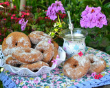 Foto del paso 5 de la receta: Tortas fritas dulces de naranja y harina integral❤