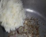 A picture of step 4 of Zeera Rice.