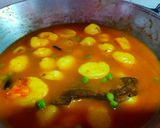 মটরশুঁটি দিয়ে নতুন আলুর দম(notun aloor dum recipe in Bengali) রেসিপি ধাপ - 5 ছবি