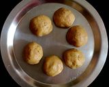 A picture of step 6 of Shahi dry fruits mawa kachori.