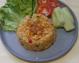 Foto langkah ke 4 dari resep Nasi Goreng Telur Orak-Arik.