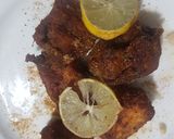 A picture of step 1 of Deep fry chiken.