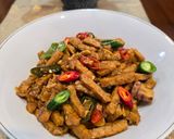 Foto langkah ke 7 dari resep Oseng Tempe Manis Pedas.