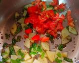 A picture of step 3 of Samak Rice Pulao.