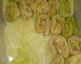 A picture of step 4 of Turkish Cabbage Dolma.