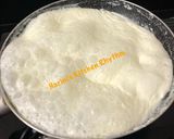 A picture of step 3 of Anjeer halva.