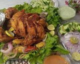 A picture of step 16 of Lahori chargha.