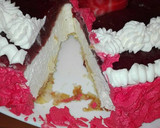 Foto del paso 3 de la receta: Tarta de mousse de queso con nata con toque de vainilla