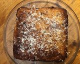 Une image de l'étape 10 de Brownie au chocolat blanc cranberries et fruits secs.