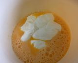 Une image de l'étape 2 de Flan bonhomme au fromage blanc, groseilles rouges et citron.