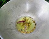 A picture of step 1 of Onion Stalks Potatoes Dry Curry.