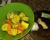 Foto del paso 1 de la receta: Sopa de verduras mixeadas
