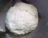 A picture of step 1 of Naan bread.
