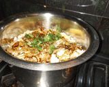 A picture of step 6 of Paneer dum biryani special.
