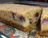 Foto del paso 4 de la receta: Barritas de cheesecake con arándanos