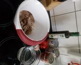 #Glutenmentesizlik. Chilis bab, gluténmentes lángossal recept fázis 1 fotója