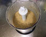Une image de l'étape 4 de Sauce salade aux fruits, melfor et noisette.
