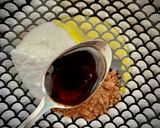 Foto del paso 4 de la receta: Mug cake de vainilla con nibs de cacao y helado de stracciatella