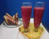 A picture of step 2 of Carrot juice.