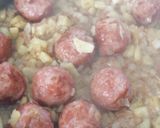 Foto del paso 7 de la receta: Albóndigas con puré de patatas y salsa de tomate con refrito