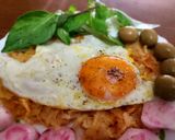 عکس مرحله 1 از دستور هش براون با نیمرو(صبحانه کامل)