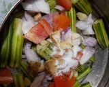 A picture of step 3 of Drumstick soup.