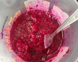 Foto langkah ke 3 dari resep Puding Buah Naga.