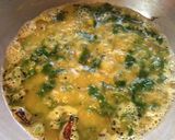 A picture of step 3 of Dal Palak.