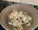 A picture of step 2 of STIR FRY PANEER with SONTH POWDER.