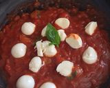 Foto del paso 3 de la receta: Ñoquis de papa, salsa marinera y mozzarella!