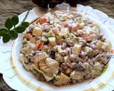 عکس مرحله 2 از دستور سالاد لوبیا چیتی