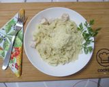 Krémes csirkés 🍗 tészta 🍝 – gyors és szaftos recept fázis 5 fotója