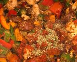 A picture of step 4 of New Orleans gumbo 🎶🎺.