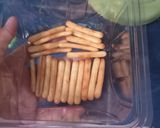 Foto langkah ke 2 dari resep Dessert Box..Biskuit stick Milo.