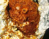 A picture of step 4 of Mutton steam raan.