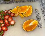 Foto del paso 1 de la receta: Gazpacho de fresa y Naranja