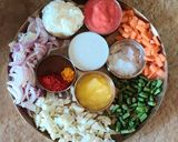 A picture of step 8 of सब्जी बिरयानी#Vegetable biryani.