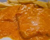 Foto del paso 7 de la receta: Filetes de lomo de cerdo en salsa de pimientos del piquillo