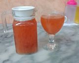 A picture of step 1 of Cooked Falsa juice.