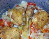 Foto del paso 2 de la receta: Pollo con arroz!! Sabroso