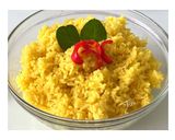Foto langkah ke 6 dari resep Nasi Kuning Harum Gurih bawang putih ala chef Rudy Choiruddin.