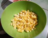 Foto langkah ke 1 dari resep MPASI Jagung Ayam Jamur (Menu lengkap karbo+prohe+prona+lemak).