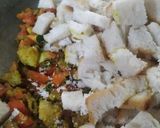 A picture of step 4 of Bread Poha.