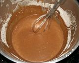 A picture of step 3 of Choco mini cup cakes.