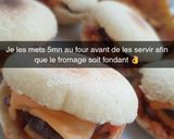 Une image de l'étape 8 de Mini batbouts marocain façon cheeseburger.