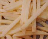 A picture of step 1 of French fries.