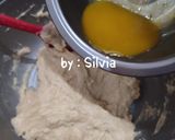 Foto langkah ke 3 dari resep Roti Sobek tanpa Mixer dan Oven.
