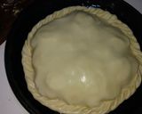 Foto del paso 5 de la receta: Tarta de jamón, queso, tomate y huevo 😍